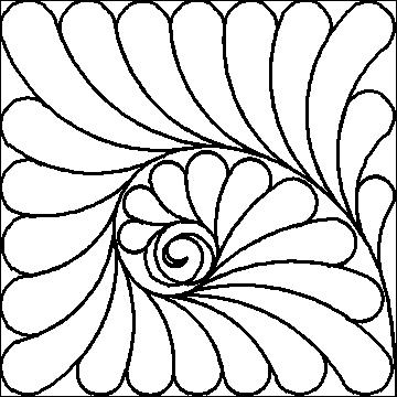 (image for) Judys Waterfalls Spiralling Feathers-L01436*